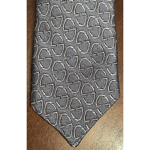 Lamberti Blue 100% Silk Men’s Neck Tie Made In Italy - Picture 6 of 9